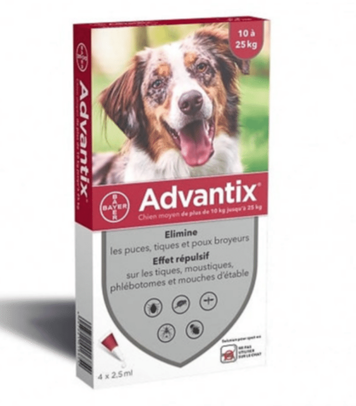 Elanco Advantix Köpek Dış Parazit Damlası 4 Pipet (10–25 kg)