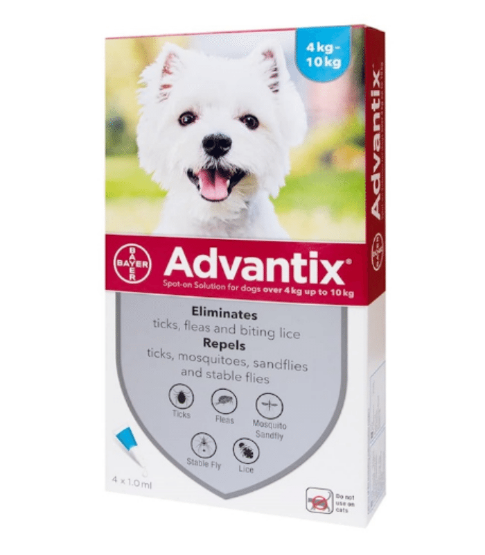 Elanco Advantix Köpek Dış Parazit Damlası 4 Pipet (4–10 kg)